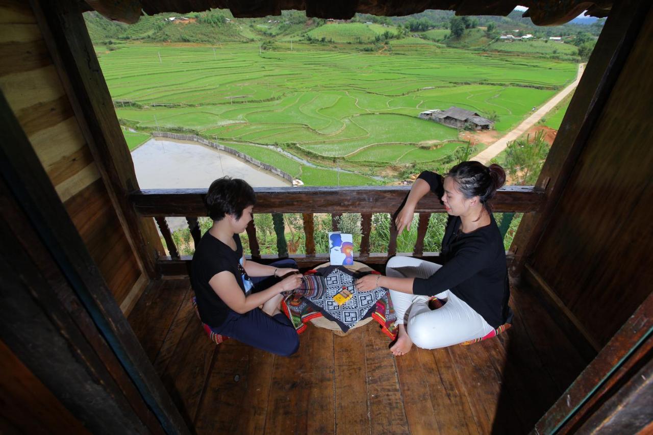 Mu Cang Chai Eco Lodge Nam San Eksteriør bilde